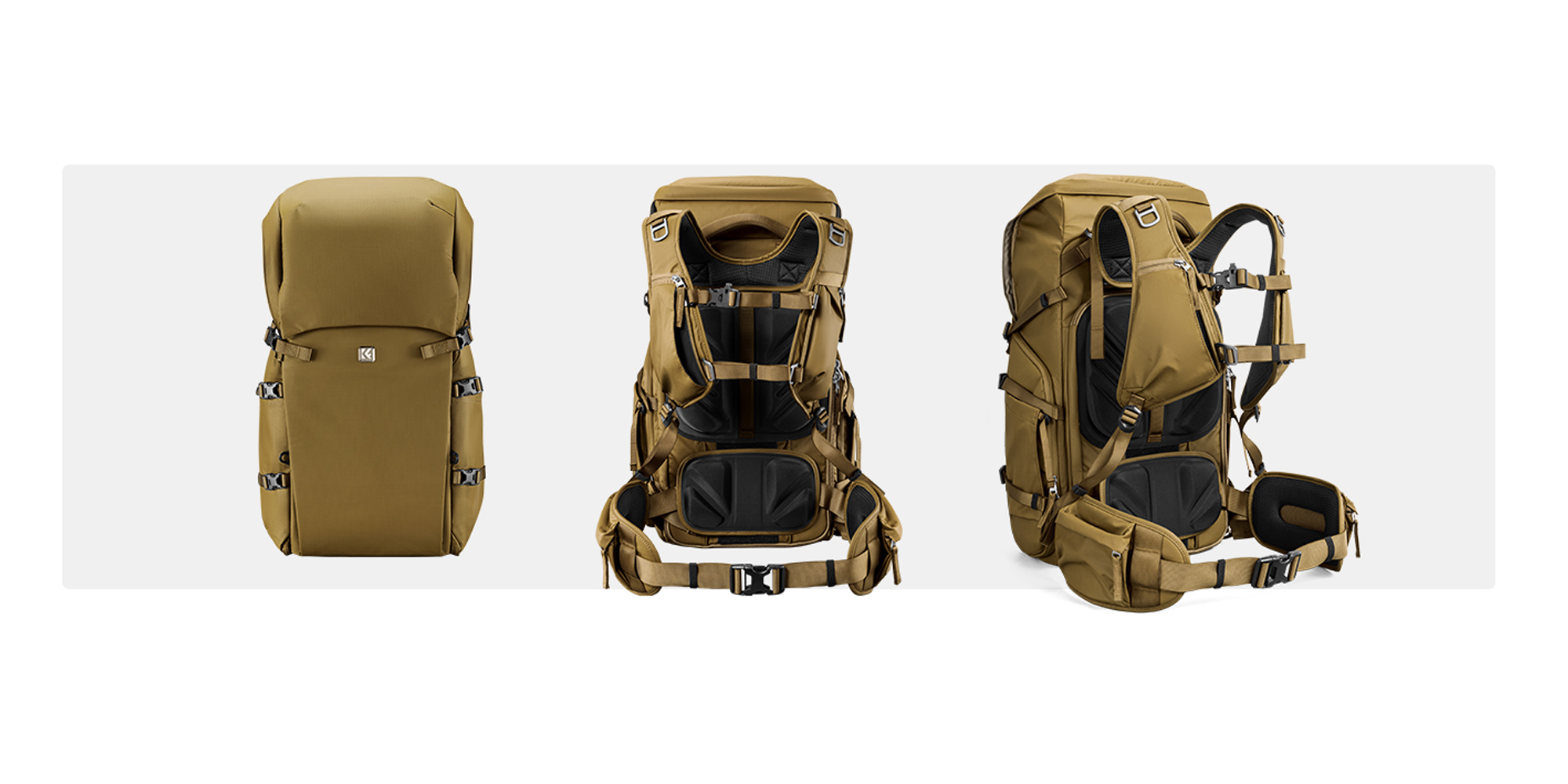 Plecak fotograficzny K&F Concept Star Wander 05 40 l - khaki